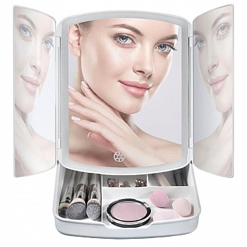 Makup mirror, makeup organizer LED