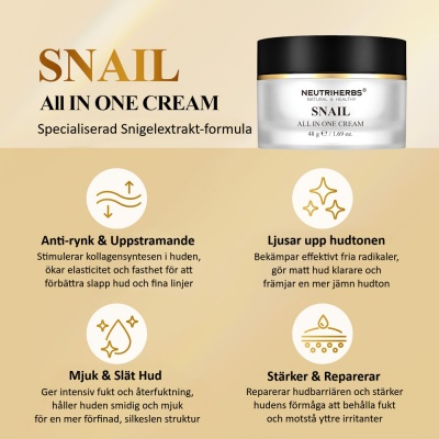 Snail Cream 10% All in One
