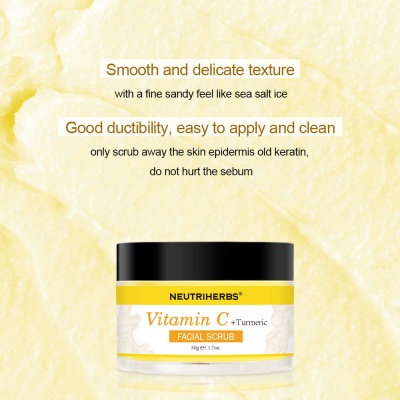 Vitamin C + Turmeric Facial Scrub